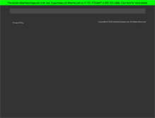 Tablet Screenshot of delphiexchange.com